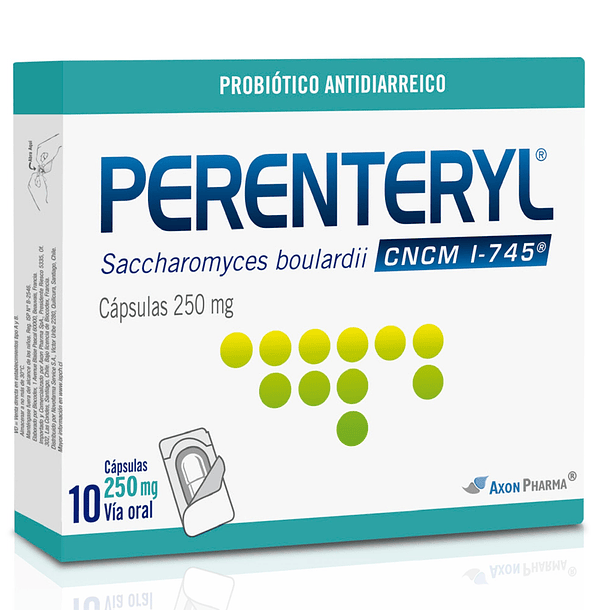 Perenteryl 250 mg x10 Capsulas 
