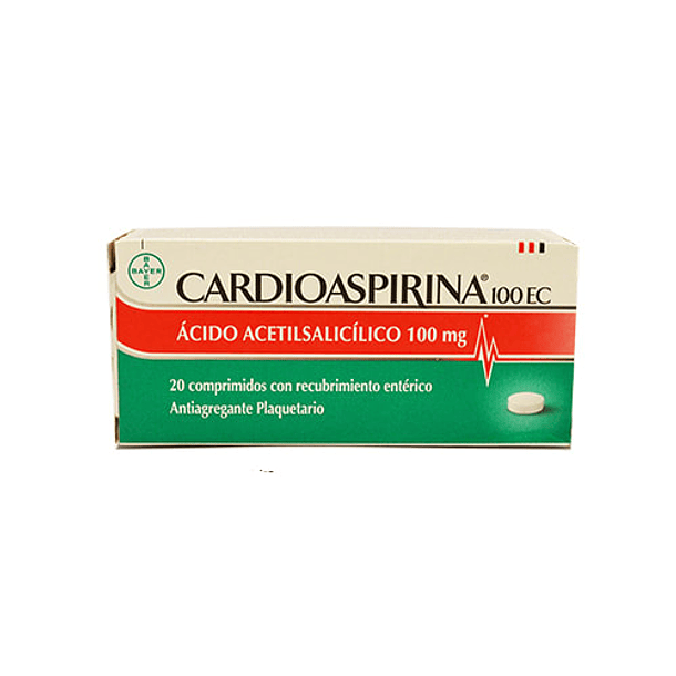 Cardioaspirina 100 mg x20 Comprimidos 