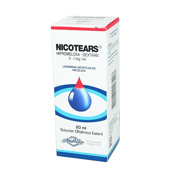 Nicotears x20 ml Solucion Oftalmica 