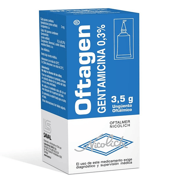 Oftagen 0,3% x3,5Gr Unguento 