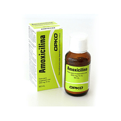 Amoxicilina 250 mg/5 ml x60 ml Suspension