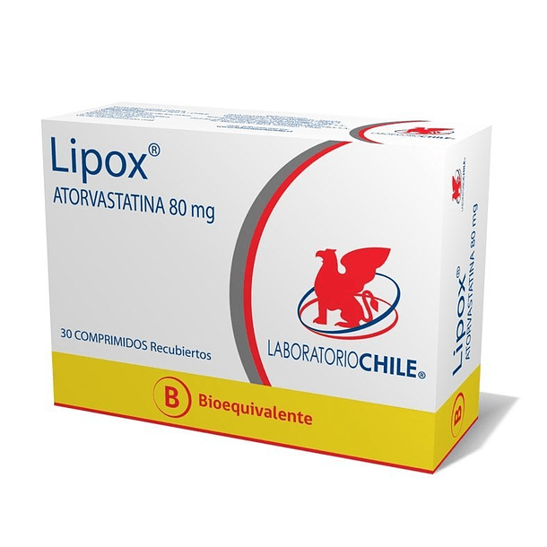 Lipox 80 mg x30 Comprimidos 