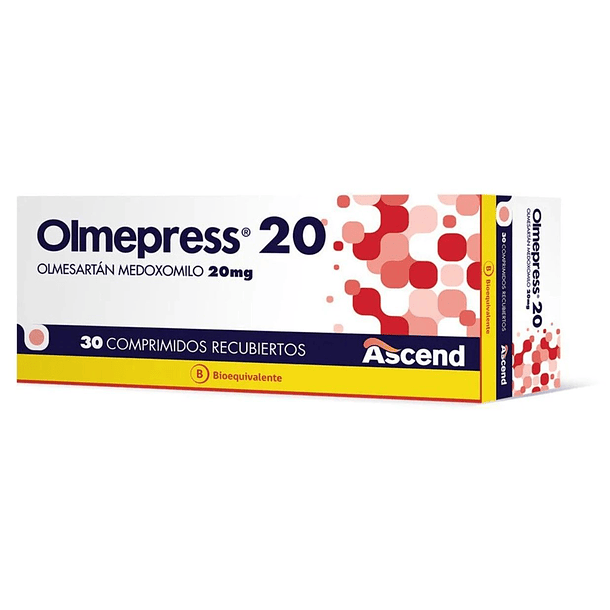 Olmepress 20 mg  x30 Comprimidos 