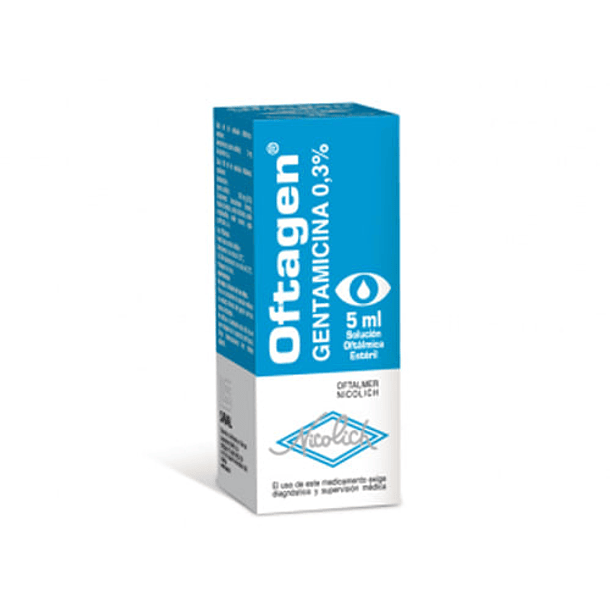 Oftagen 0,3% x5 ml Solucion Oftalmica 
