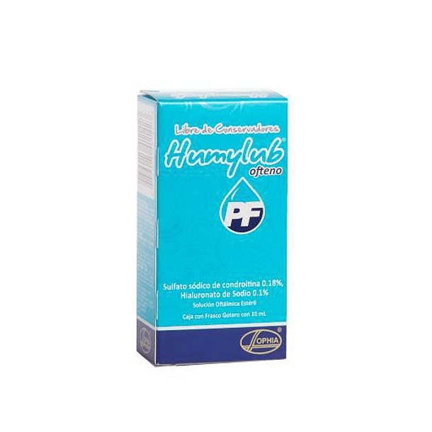 Humylub Pf   x10 ml Solución Oftálmica 