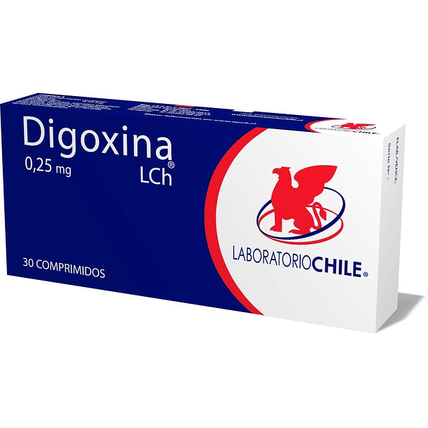 Digoxina 0,25 mg  x30 Comprimidos 