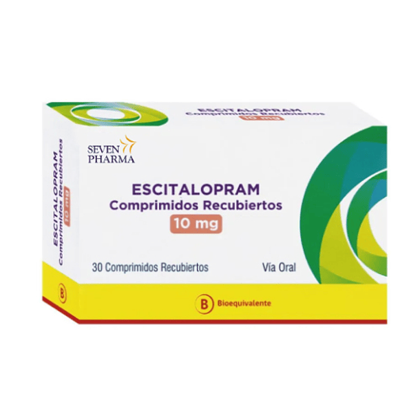Escitalopram 10 mg x30 Comprimidos 