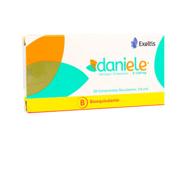 Daniele 2 mg / 0,03 mg x28 Comprimidos 