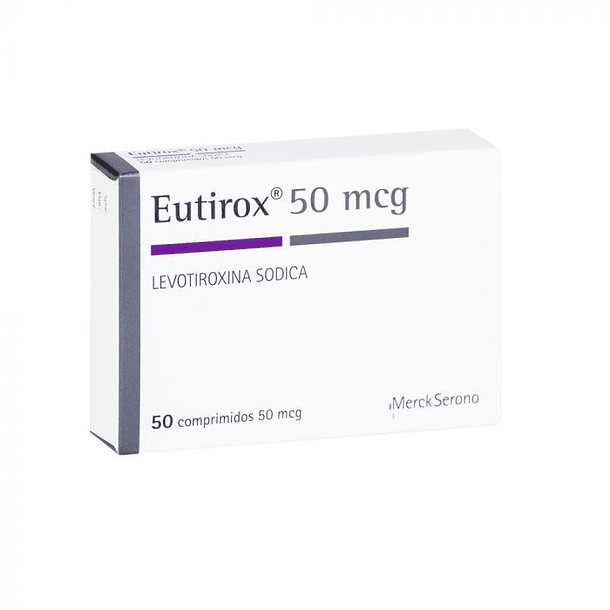 Eutirox 50Mcg x50 Comprimidos 