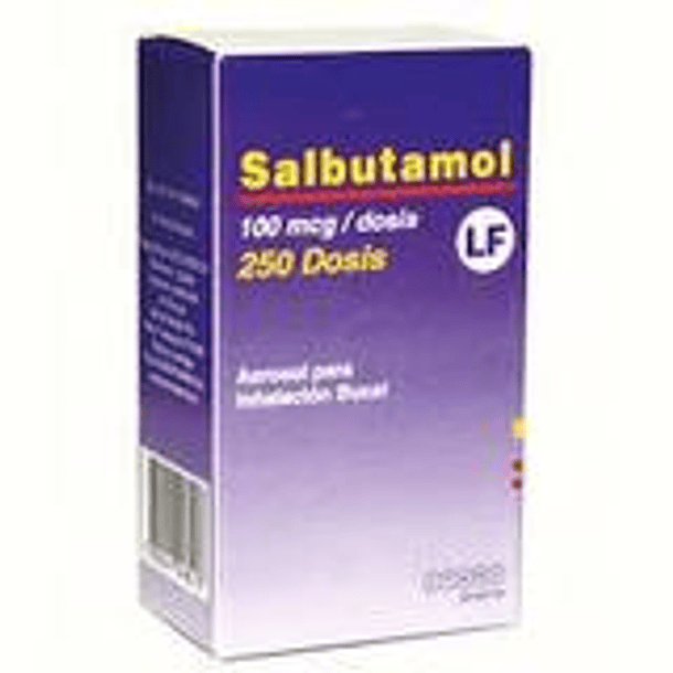 Salbutamol Lf 100Mcg x250 Dosis 