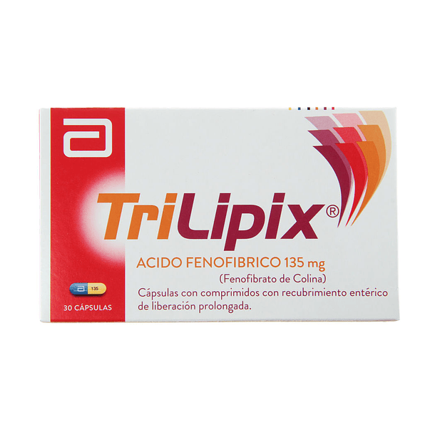 Trilipix 135 mg  x30 Cápsulas 