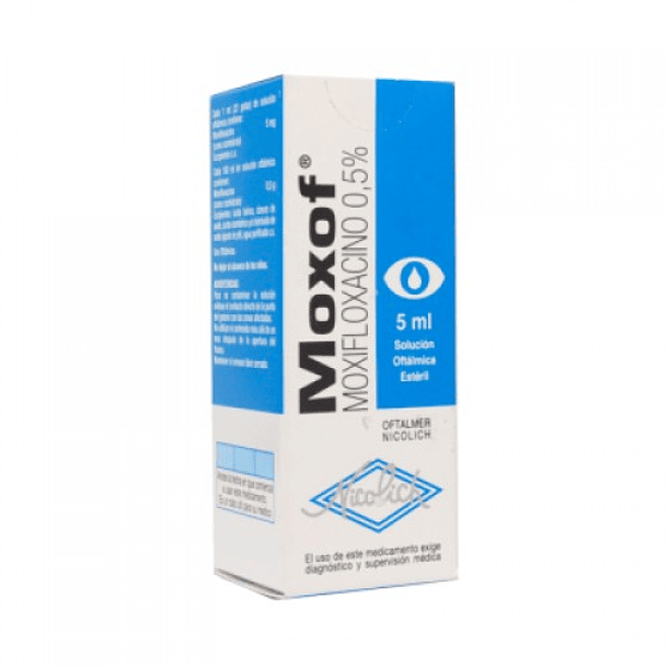 Moxof 0,5% x5 ml Solucion Oftalmica 