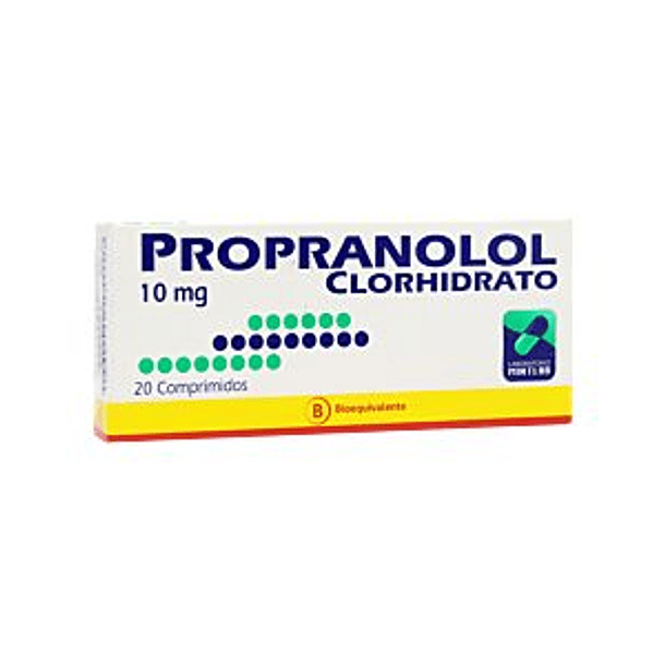 Propranolol 10 mg x20 Comprimidos 