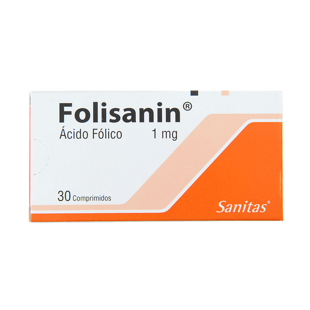 Folisanin 1 mg x30 Comprimidos 