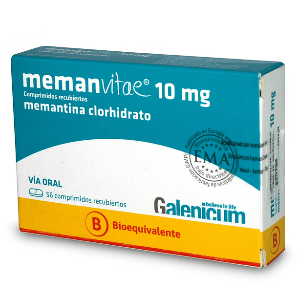 Memanvitae 10 mg  x56 Comprimidos 