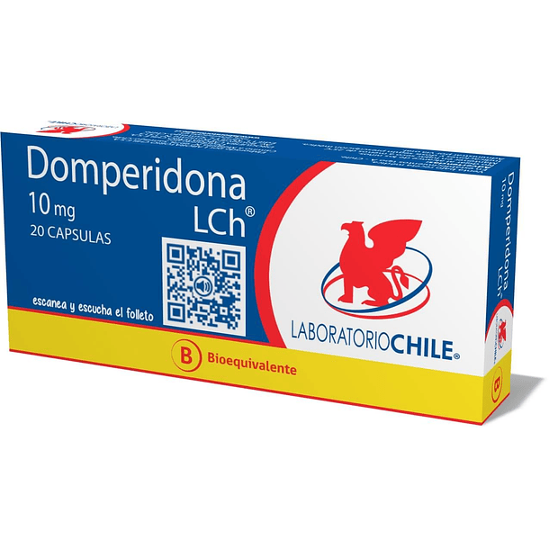 Domperidona 10 mg x20 Capsulas 