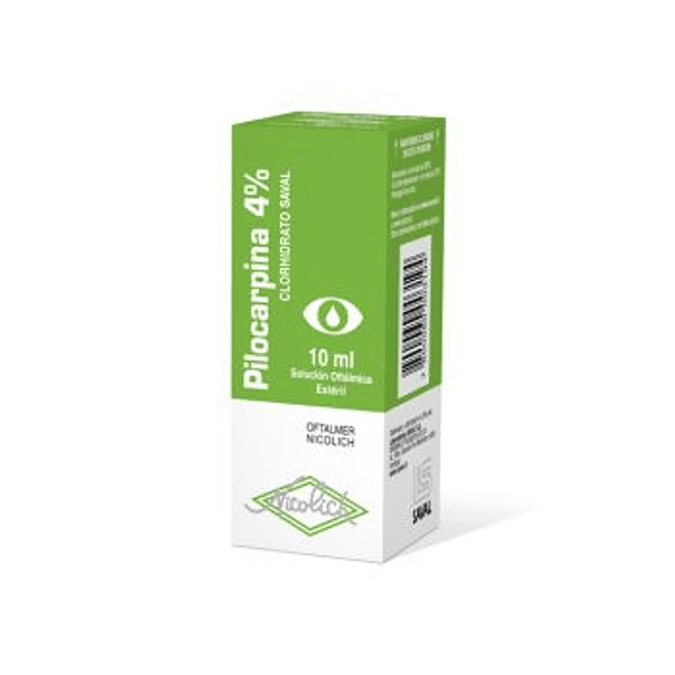 Pilocarpina 4% x10 ml Solucion Oftalmica 