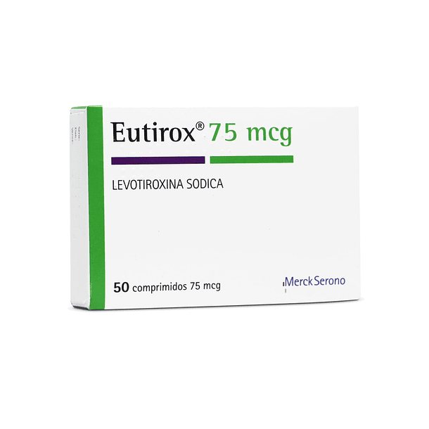 Eutirox 75 Mcg x50 Comprimidos 