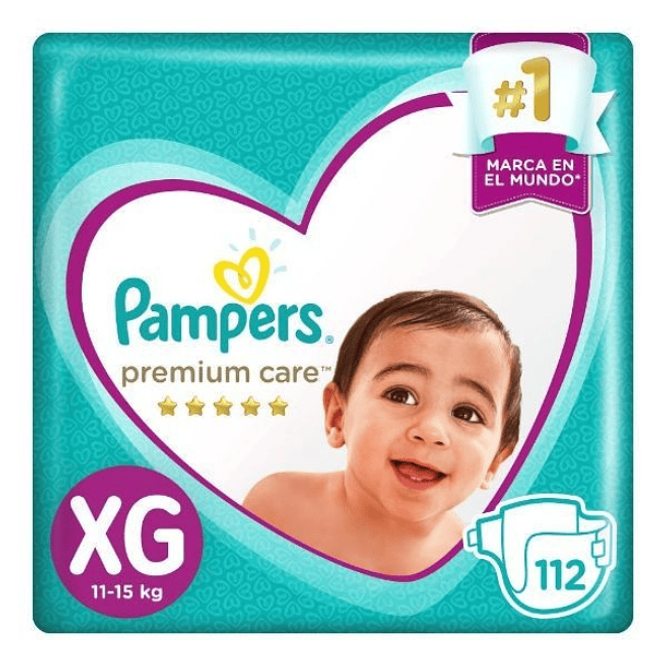 Pampers Premium Care Talla xg x16 Unidades 