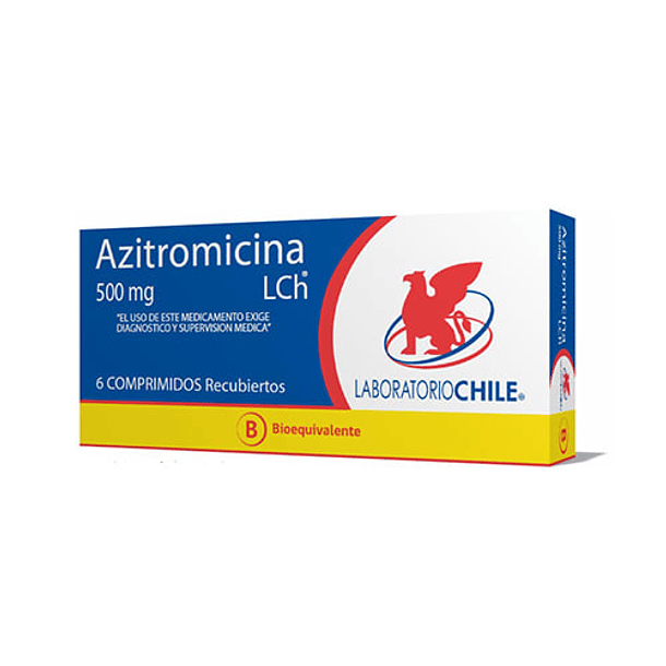 Azitromicina 500 mg x6 Comprimidos 
