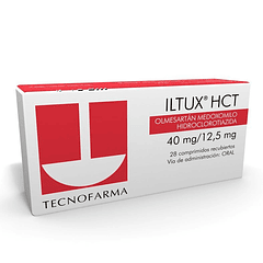 Iltux Hct 40 mg/12,5 mg  x28 Comprimidos