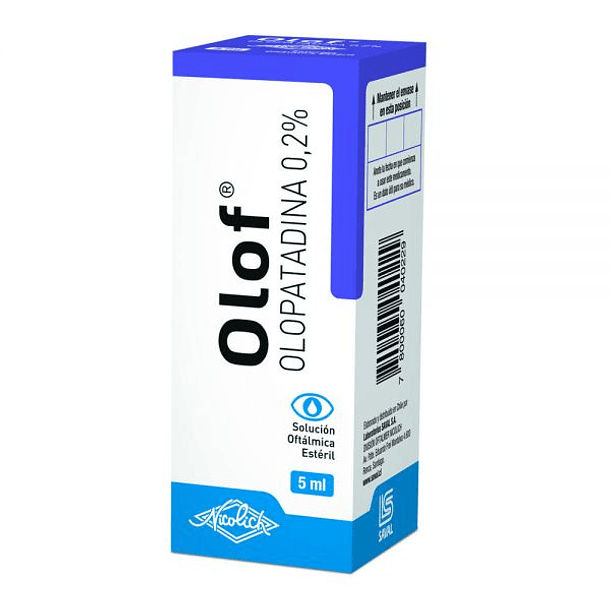 Olof 0,2%  x5 ml Solución Oftálmica 