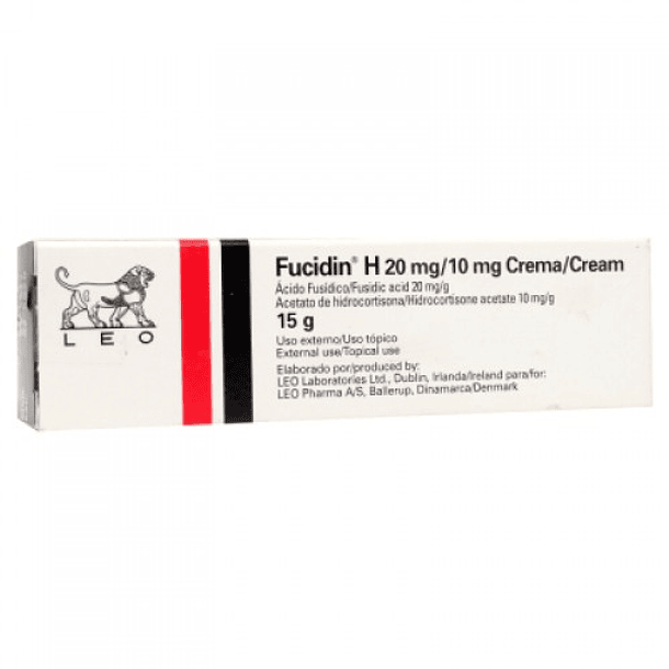 Fucidin - H 20 mg/10 mg  x15Gr Crema Tópica 