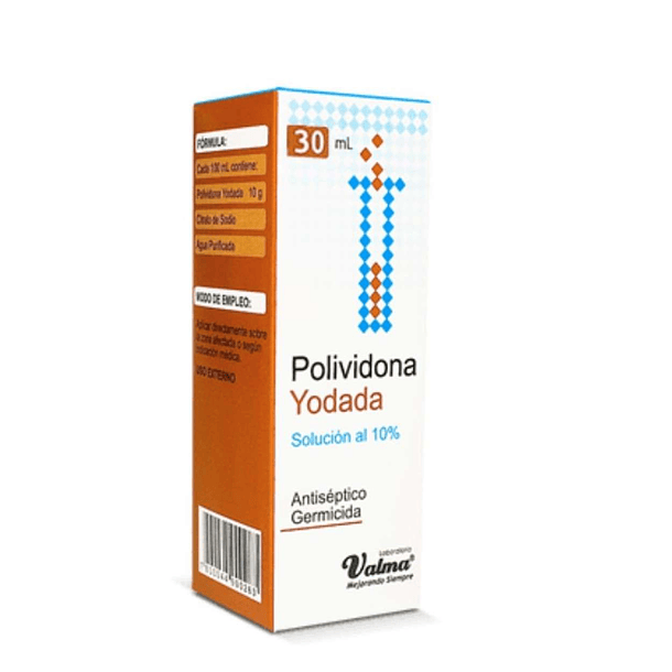 Polividona Yodada 10%  x30 ml 