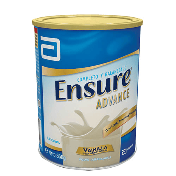 Ensure Advance Vainilla x850Gr Polvo 