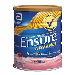 Ensure Advance Frutilla x850Gr Polvo