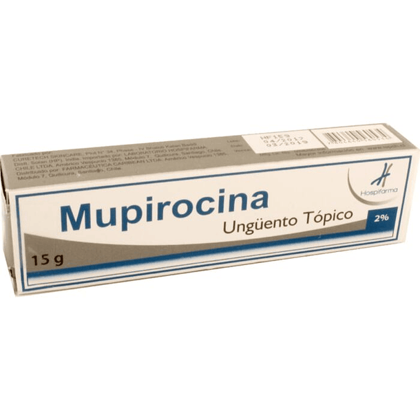 Mupirocina 25  x15Gr Ungüento Tópico 