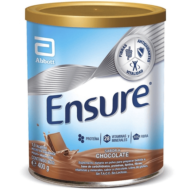 Ensure Chocolate x850Gr Polvo 