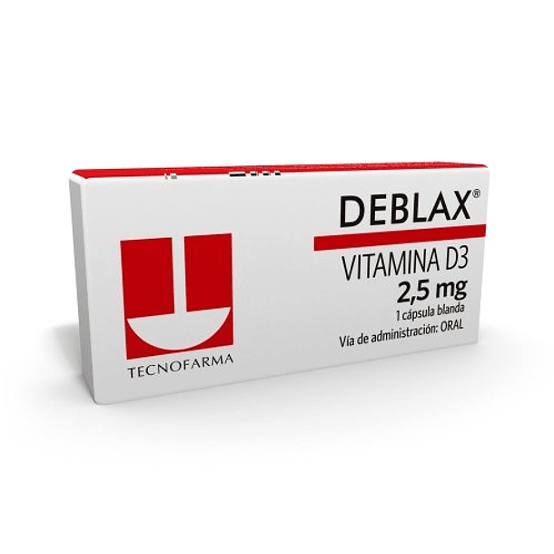 Deblax 2,5 mg  x1 Capsula Blanda 