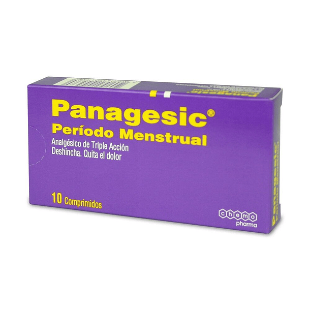 Panagesic Periodo Menstrual x10 Comprimidos 