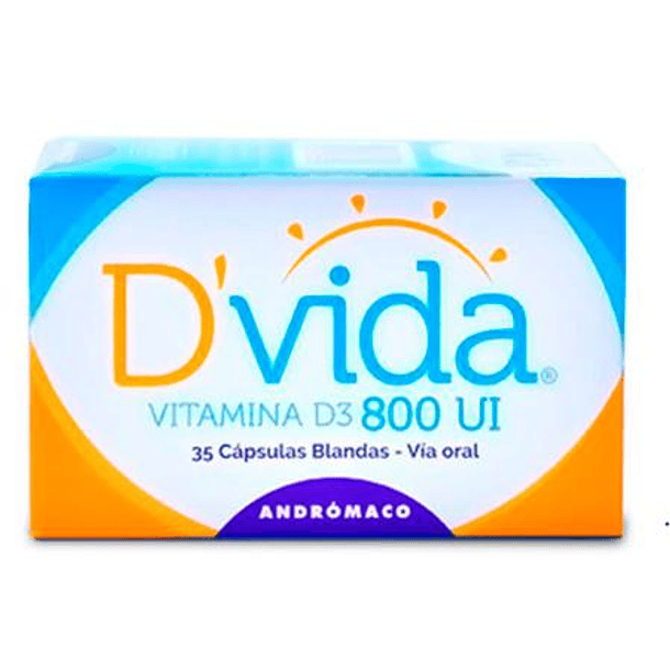 Dvida 800Ui x35 Capsulas 
