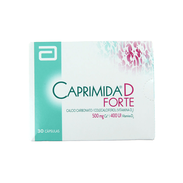 Caprimida D Forte 500 mg/400Ui  x30 Cápsulas 