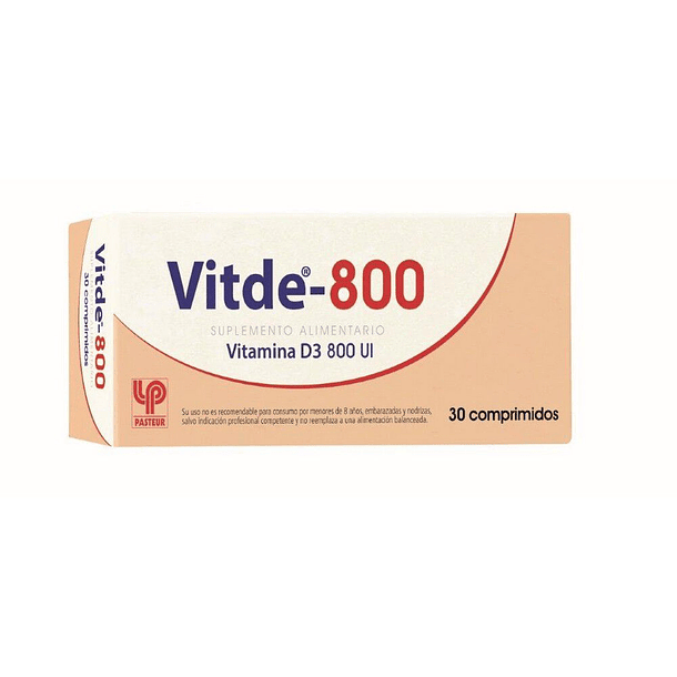 Vitde-800 800Ui  x30 Comprimidos 