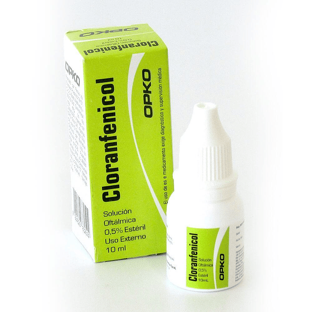 Cloranfenicol 0,5% x10 ml Solucion Oftalmica 