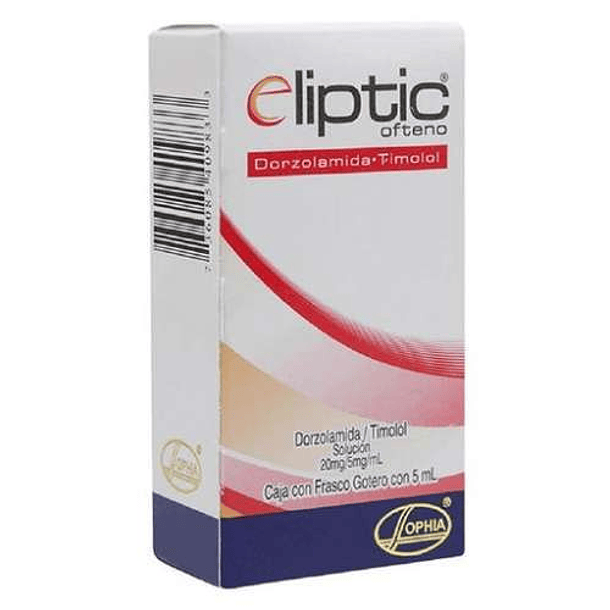 Eliptic Ofteno 2%/0.5% x5 ml Solucion Oftalmica 