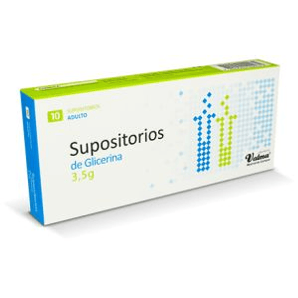 Supositorios De Glicerina 3,5Gr  x10 Unidades 