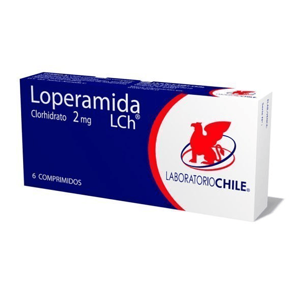 Loperamida 2 mg x6 Comprimidos 