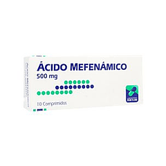 Acido Mefenamico 500 mg x10 Comprimidos