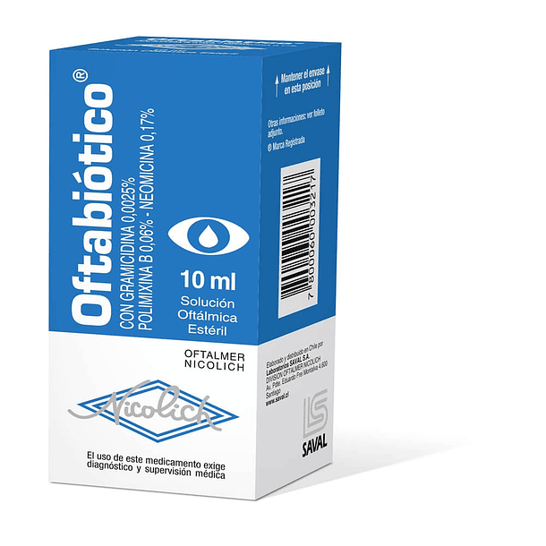 Oftabiotico x10 ml Solucion Oftalmica 