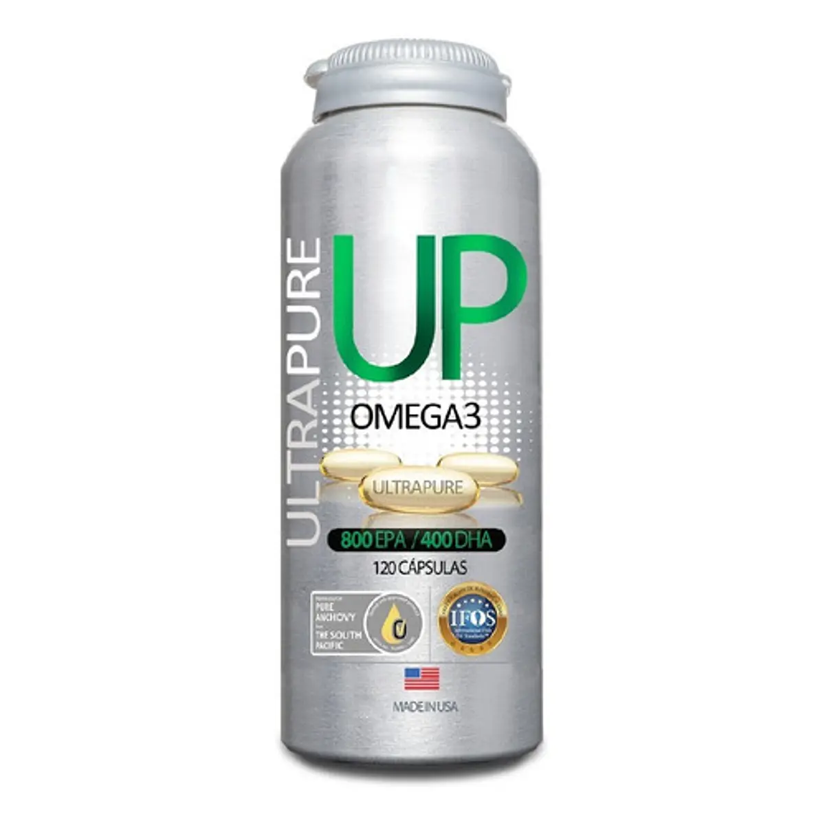 Omega 3 Up Ultrapure 800Epa/400Dha x120 Capsulas