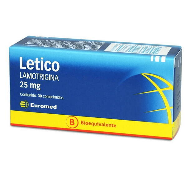 Letico 25 mg  x30 Comprimidos 