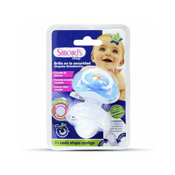 Simonds Chupete Brilla En La Oscuridad x1 Unidad 