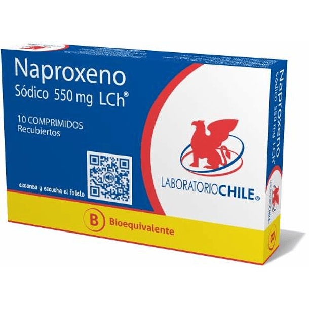 Naproxeno 550 mg  x10 Comprimidos 