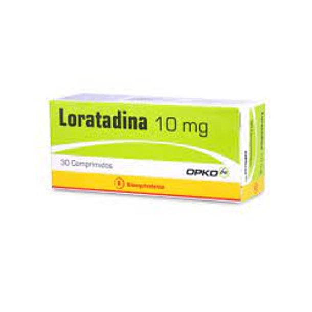 Loratadina 10 mg x30 Comprimidos 
