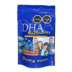 Omega Dha x30 Comprimidos Masticables