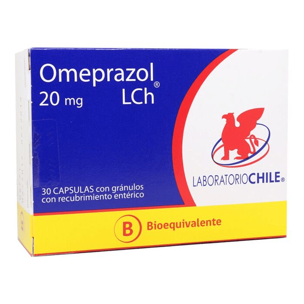 Omeprazol 20 mg x30 Capsulas 